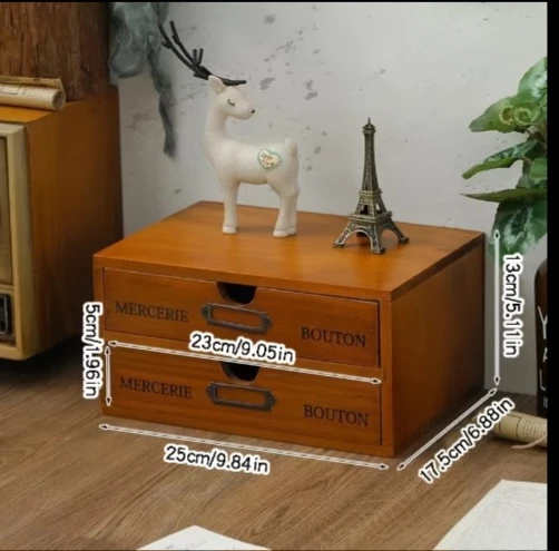 Wooden Drawer Organizer