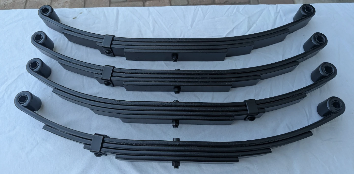 4 Leaf Springs for 3500 lb Trailer Axle - photo 4