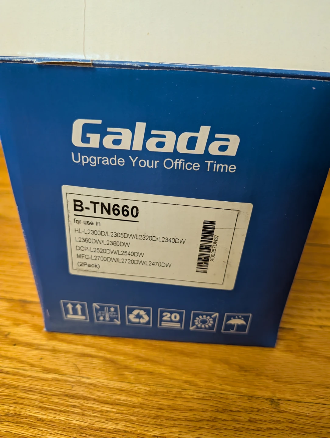 Galada B-TN660 Toner Cartridge (2 Pack) - photo 2