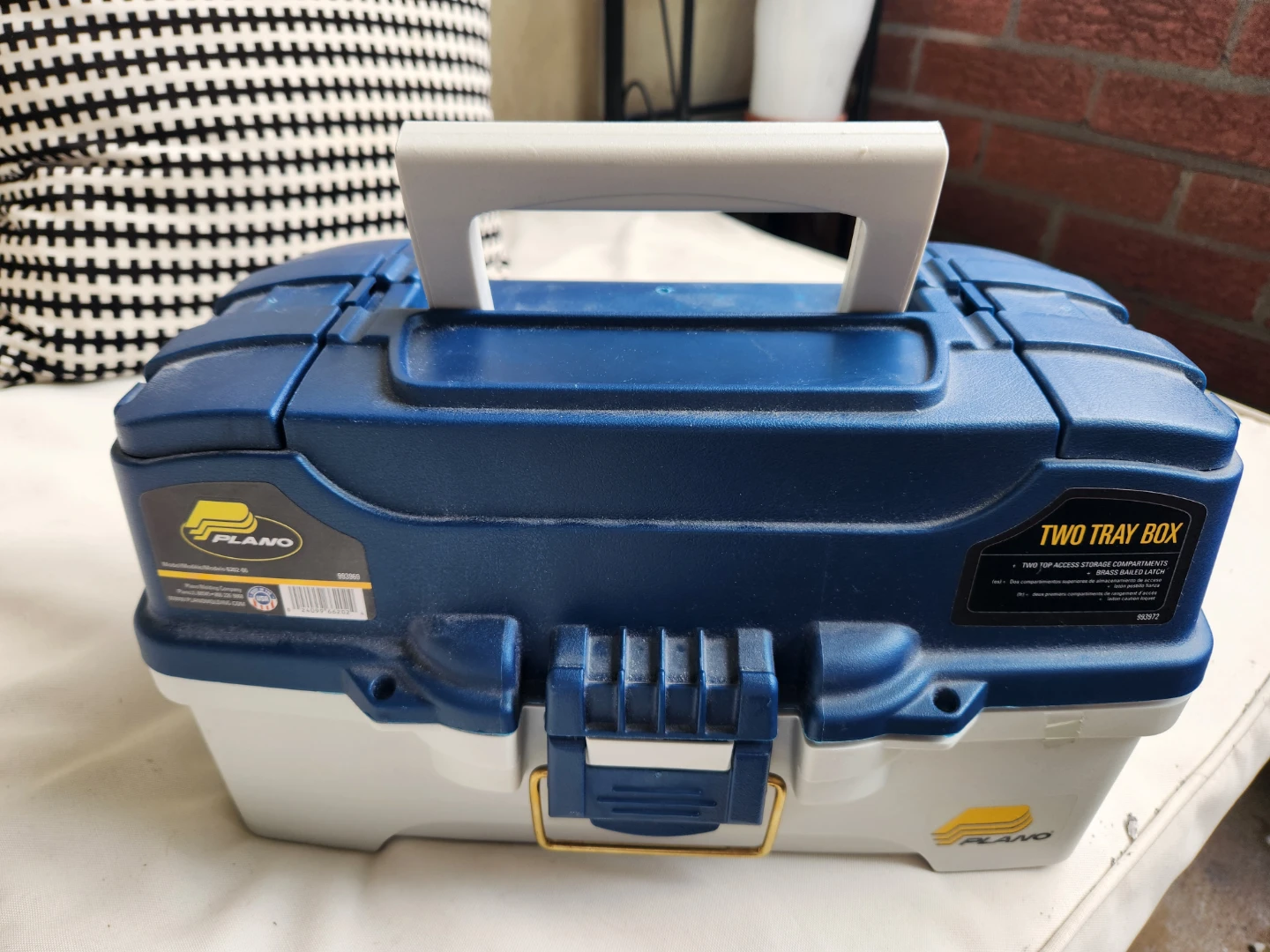 🇨🇦  Plano Two Tray tackle box with fishing lures and accessories - photo 2