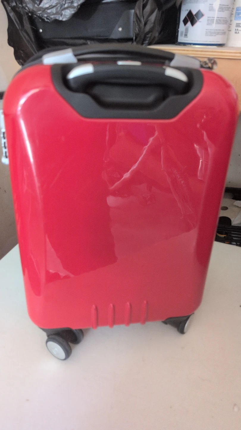 Swiss Wenger Red Hardside Carry-On Luggage - photo 2