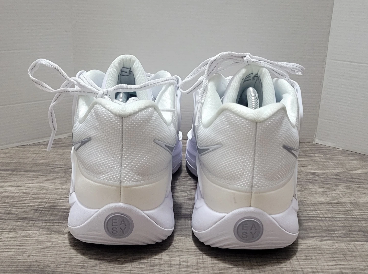 Nike Kd 18 Im0634 105 Tb Triple White Men's Size 10.5 - photo 4