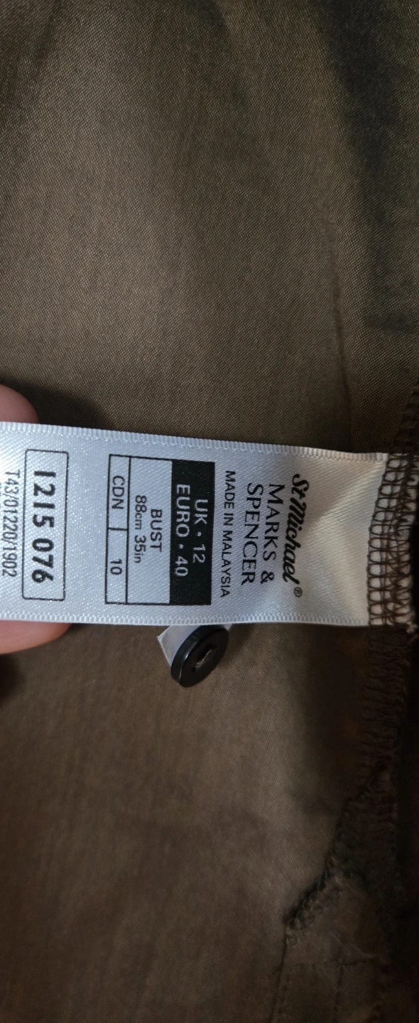 Marks & Spencer Brown Button-Up Shirt - photo 3