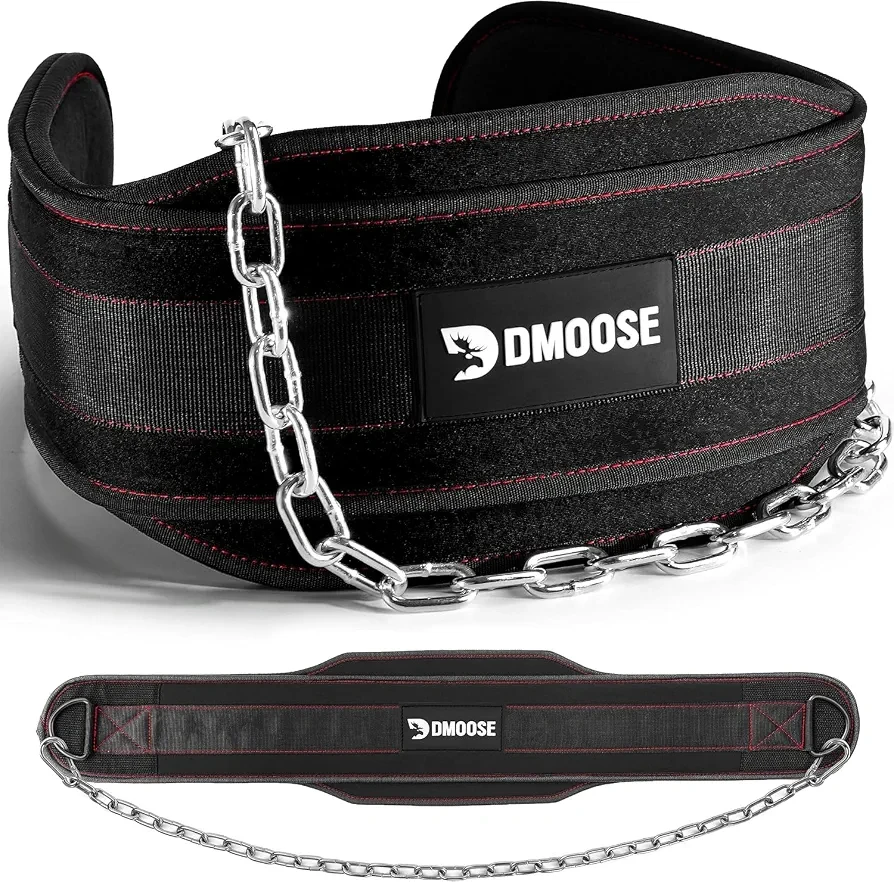 DMoose Weightlifting Belt with Chain