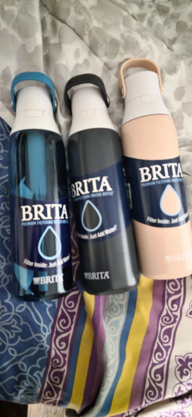 Brita Premium Filtering Water Bottles (Set of 3) - photo 2