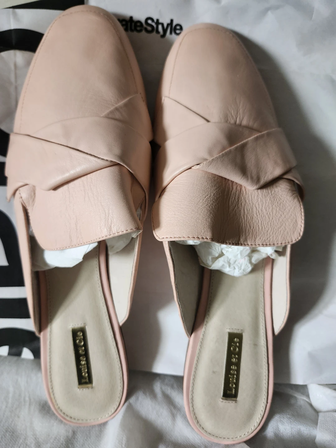 Louise et Cie Pink Slip-On Mules Size 13