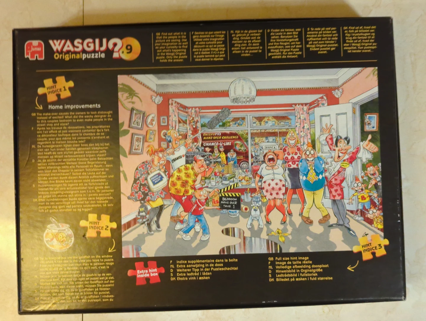 Jumbo Wasgij Original Puzzle #9 I See, I See... 1000 Pieces - photo 2