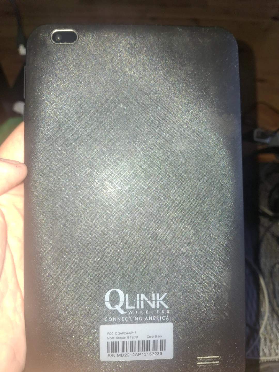 Qlink Wireless 8" Tablet - Black