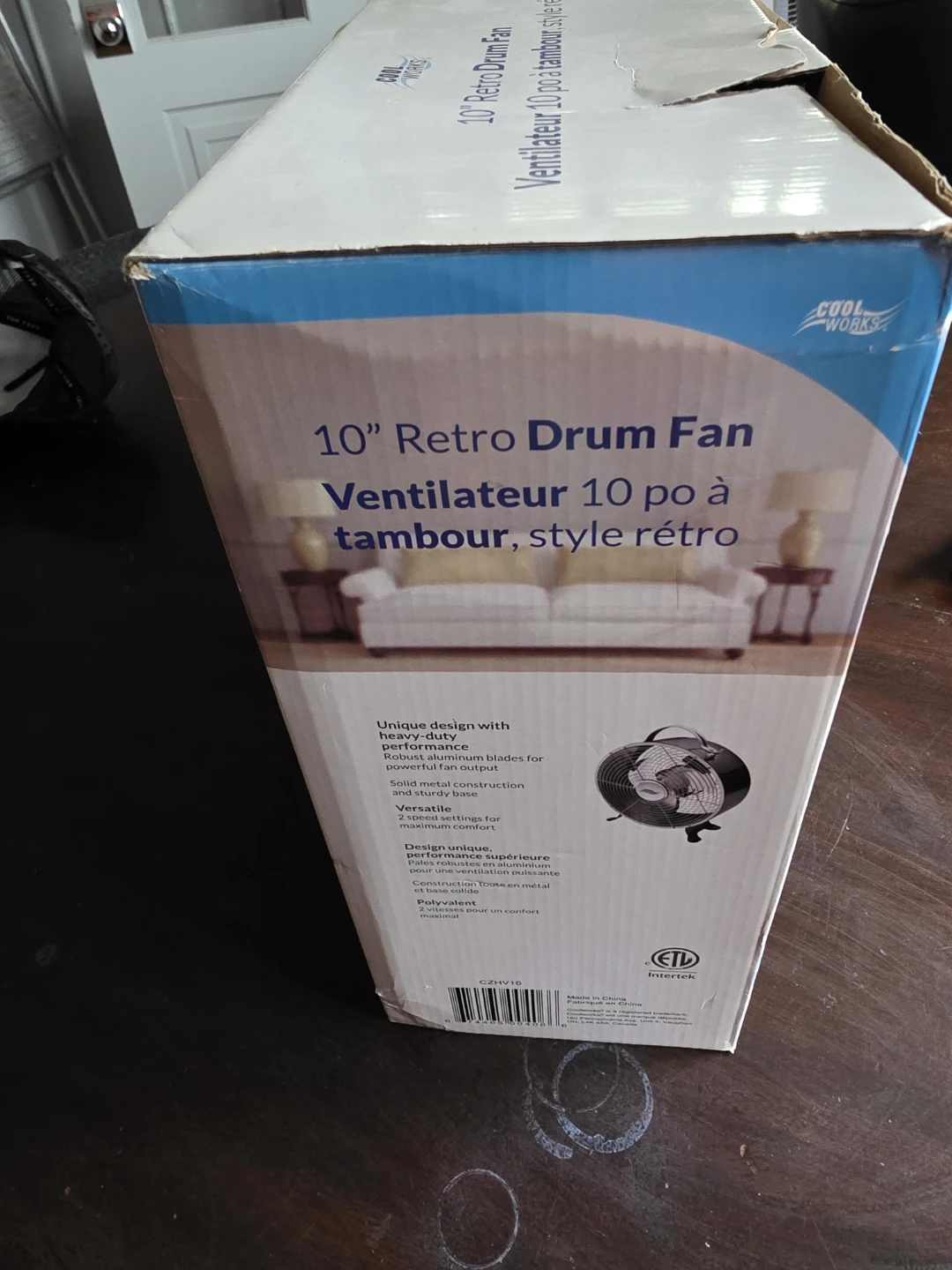 Coolworks 10" Retro Drum Fan - photo 2