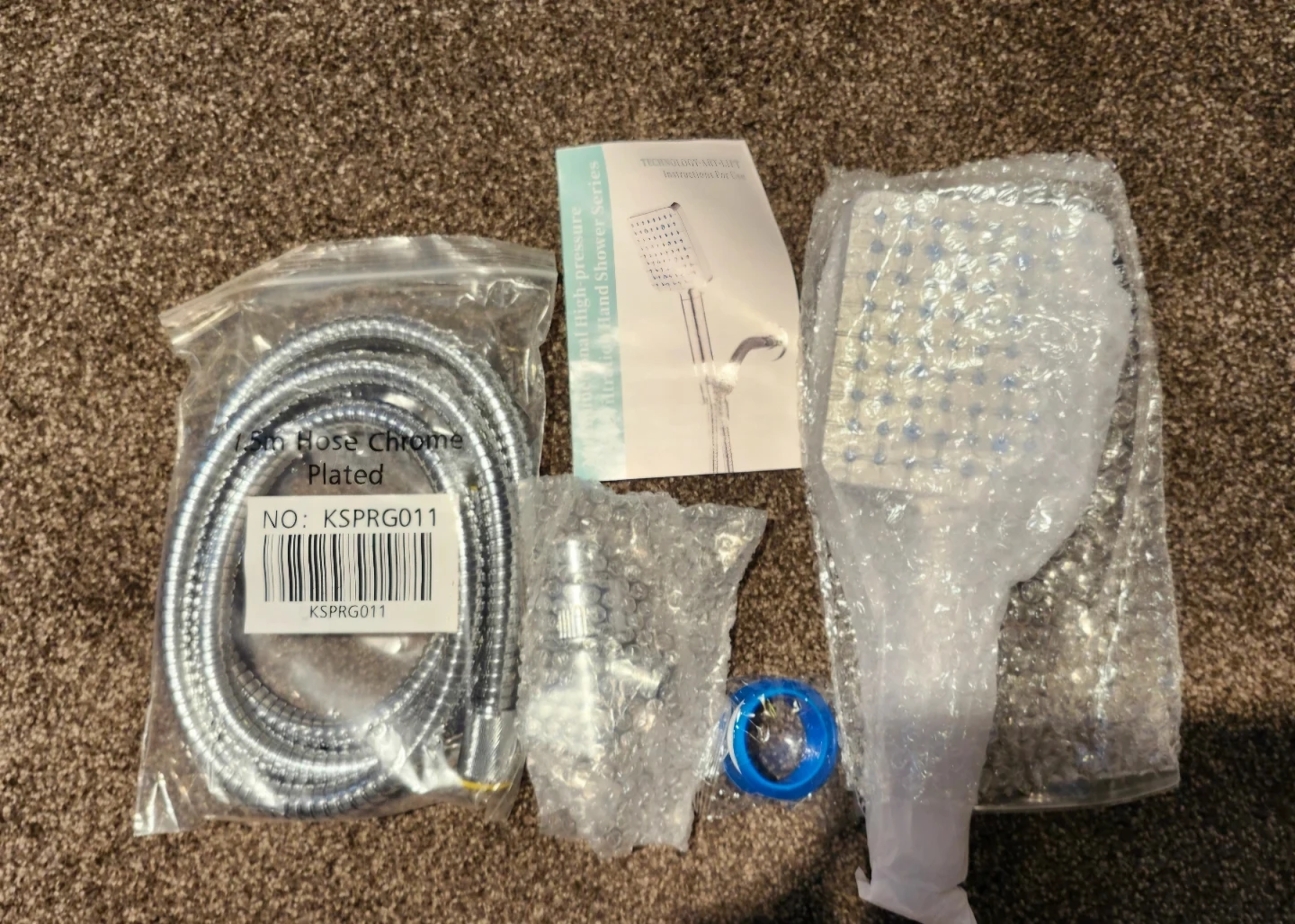 Cobbe High-Pressure Filtered Shower Head with 6 Settings - photo 4