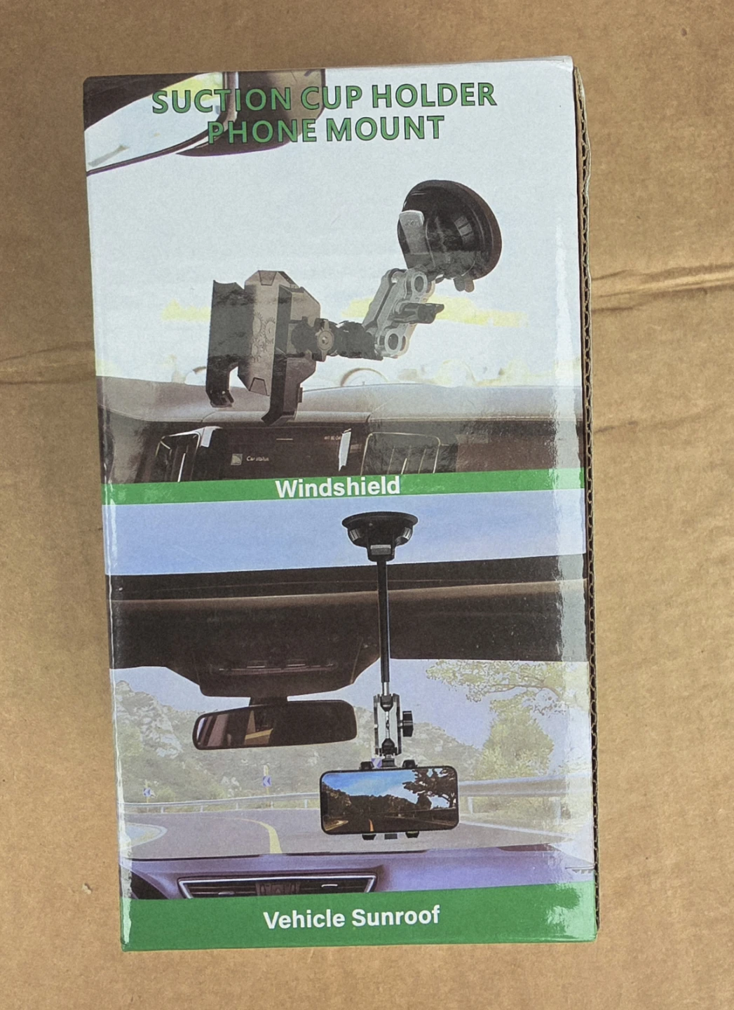 Suction Cup Phone Mount for Windshield/Sunroof - photo 2