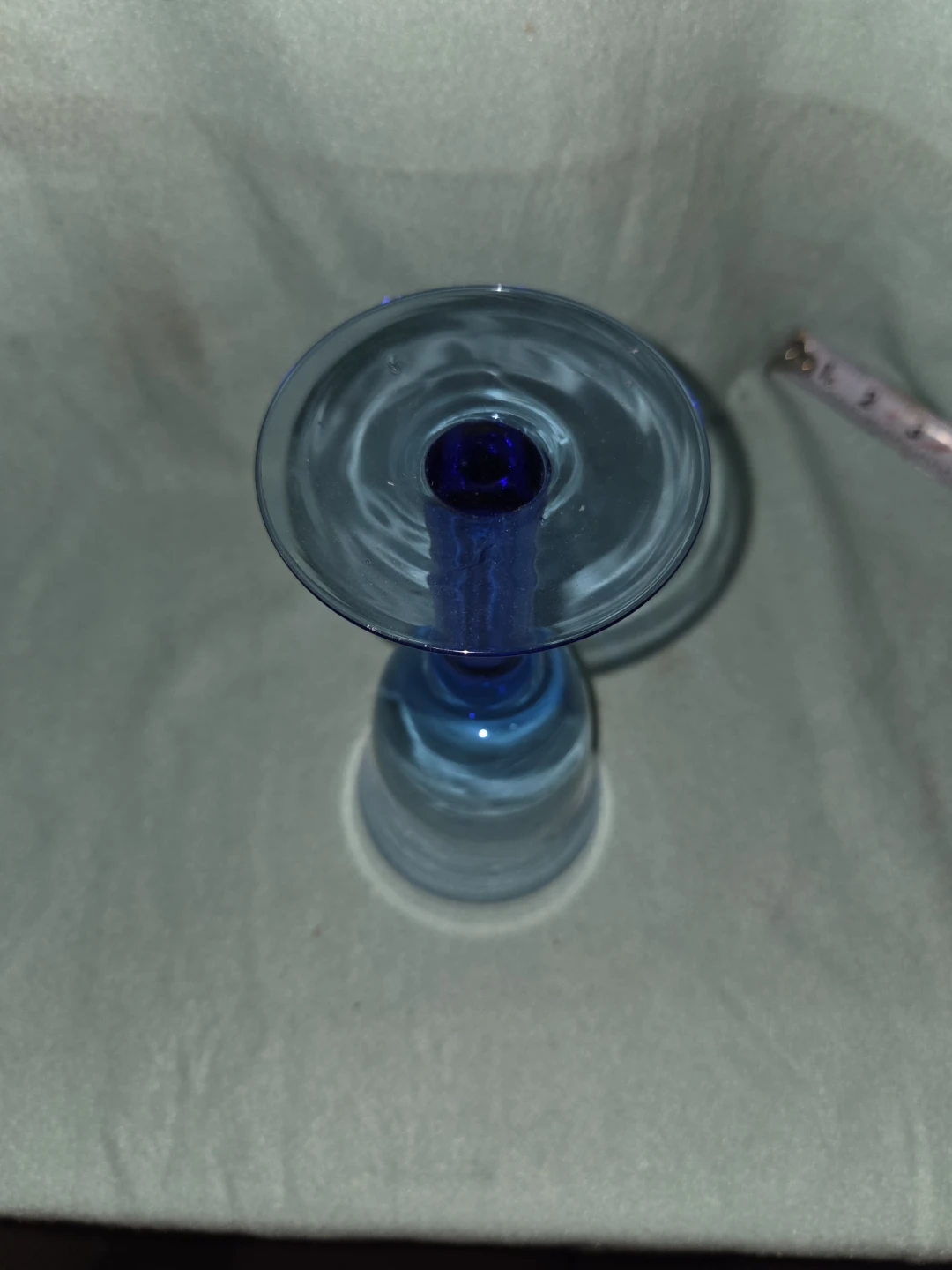 Blue Glass Goblet - photo 3