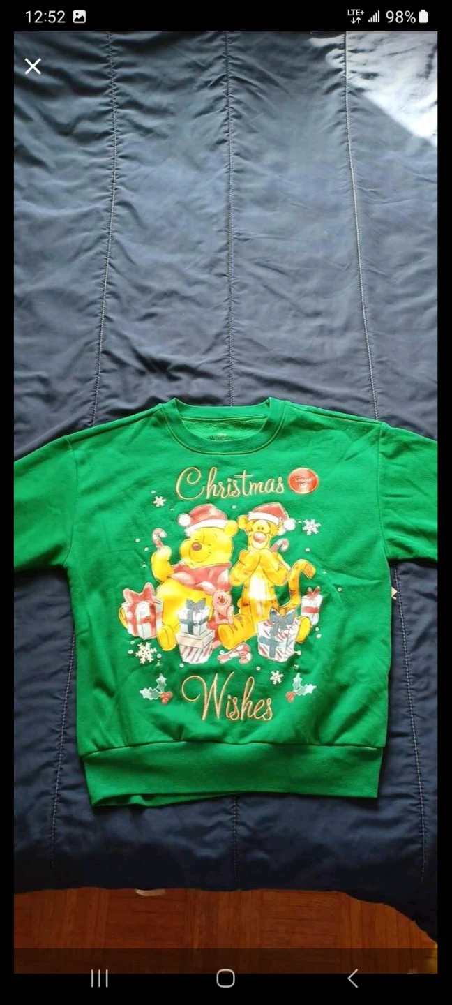 Disney Winnie the Pooh & Tigger Christmas Sweater