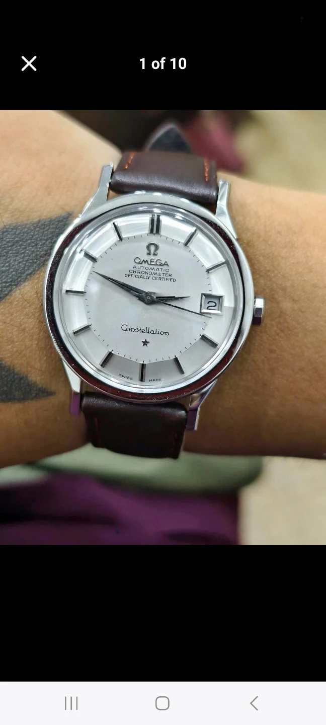 Vintage 1960s Omega constellation watch - photo 2