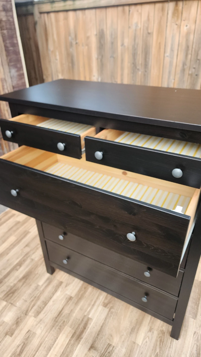 IKEA Hemnes Brown 6-Drawer Dresser - photo 4