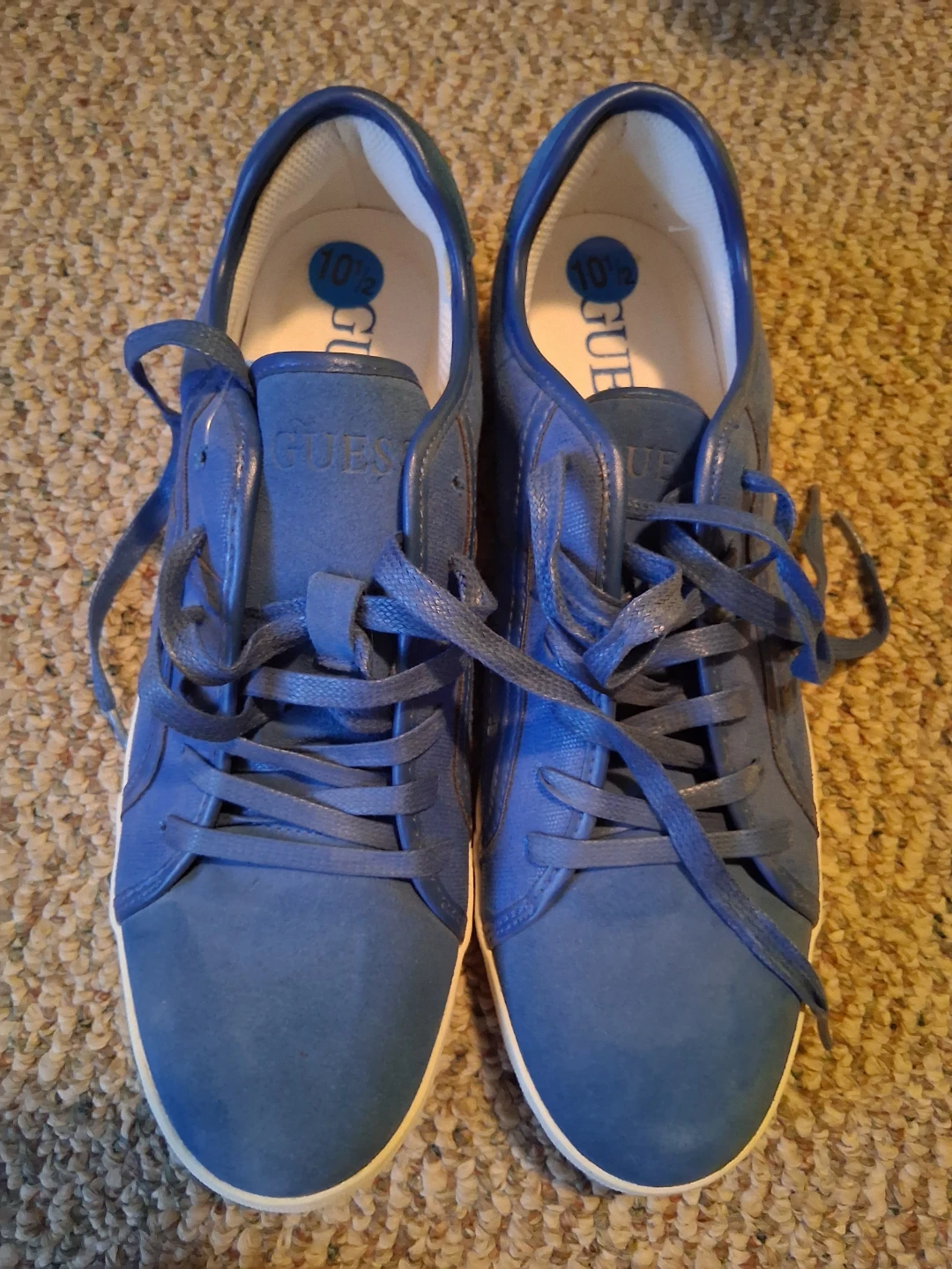 Blue Guess Sneakers Size 10.5 - photo 3