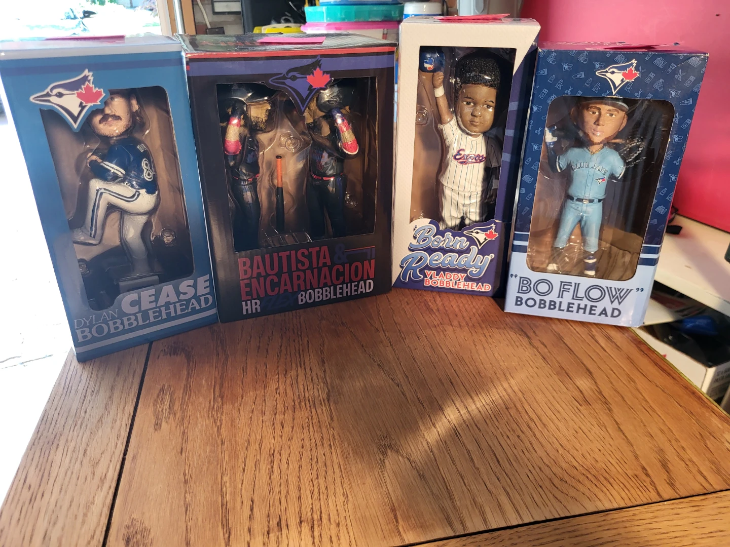 Toronto Blue Jays Bobbleheads - Dylan Cease,, Vladdy, Bo Flow