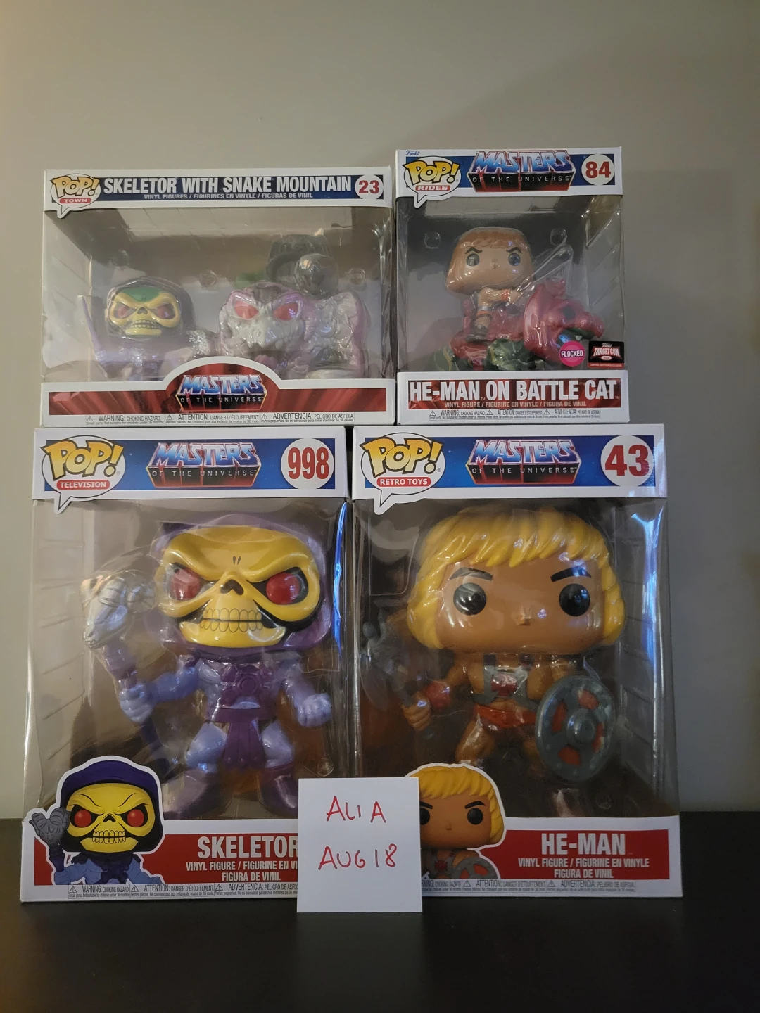 Funko Pop! Masters of the Universe Figures