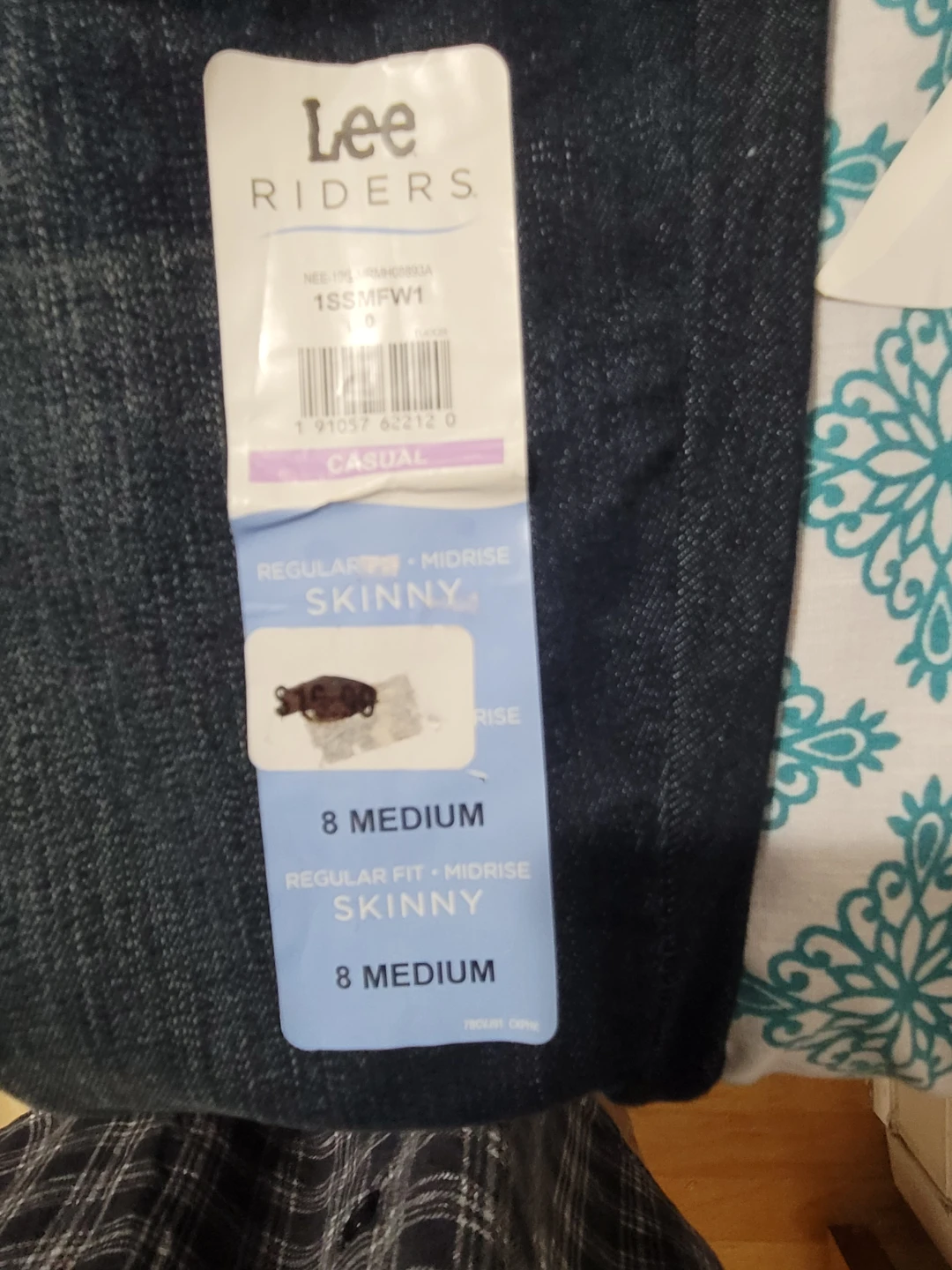 Lee Riders Midrise Skinny Jeans Women's Size 8 Medium