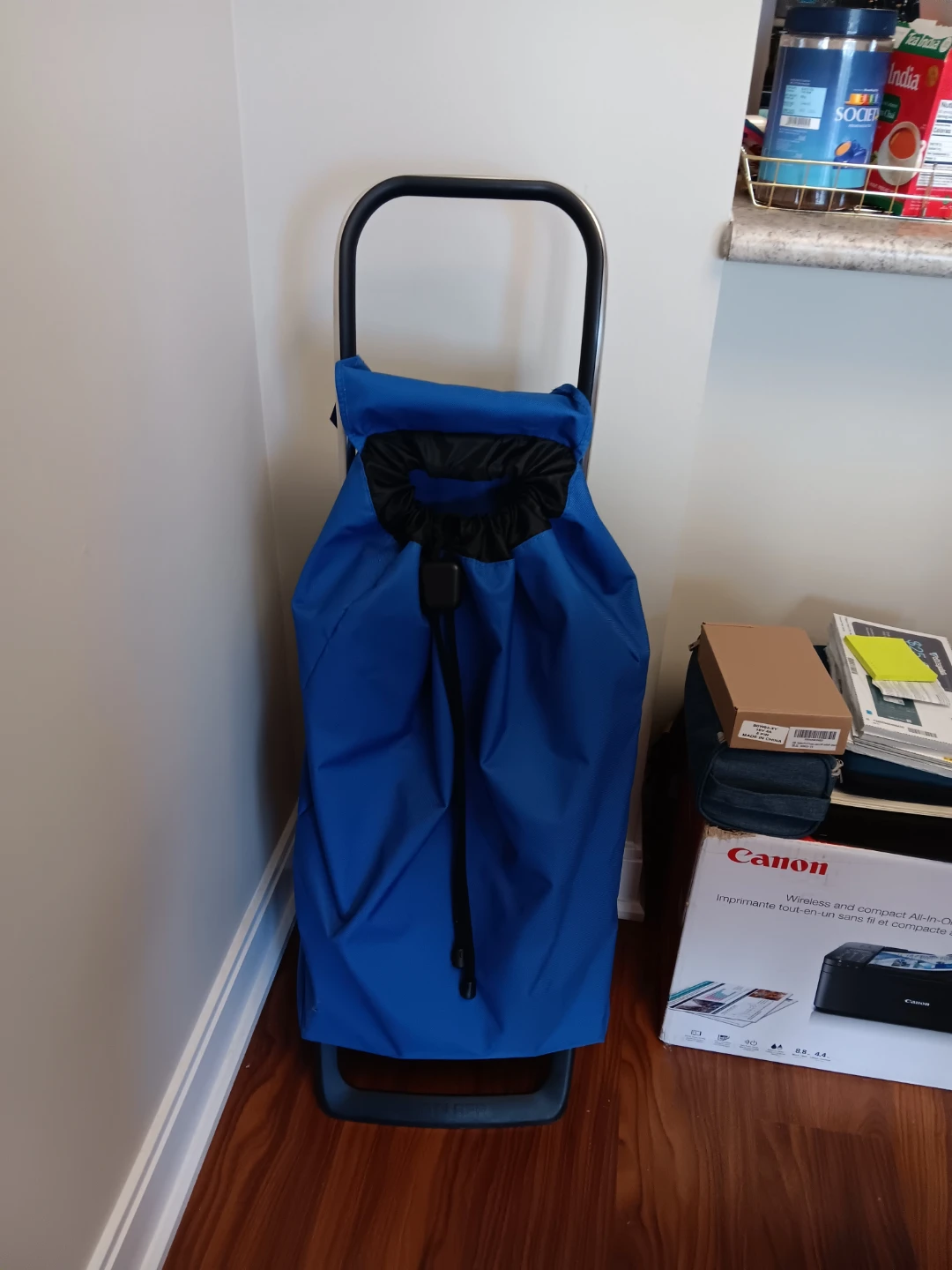 Blue Shopping Cart Bag
