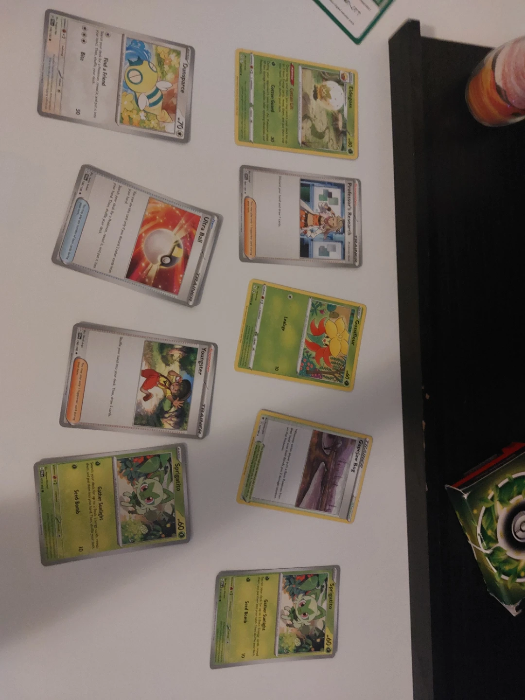 Assorted Pokemon Trading Cards