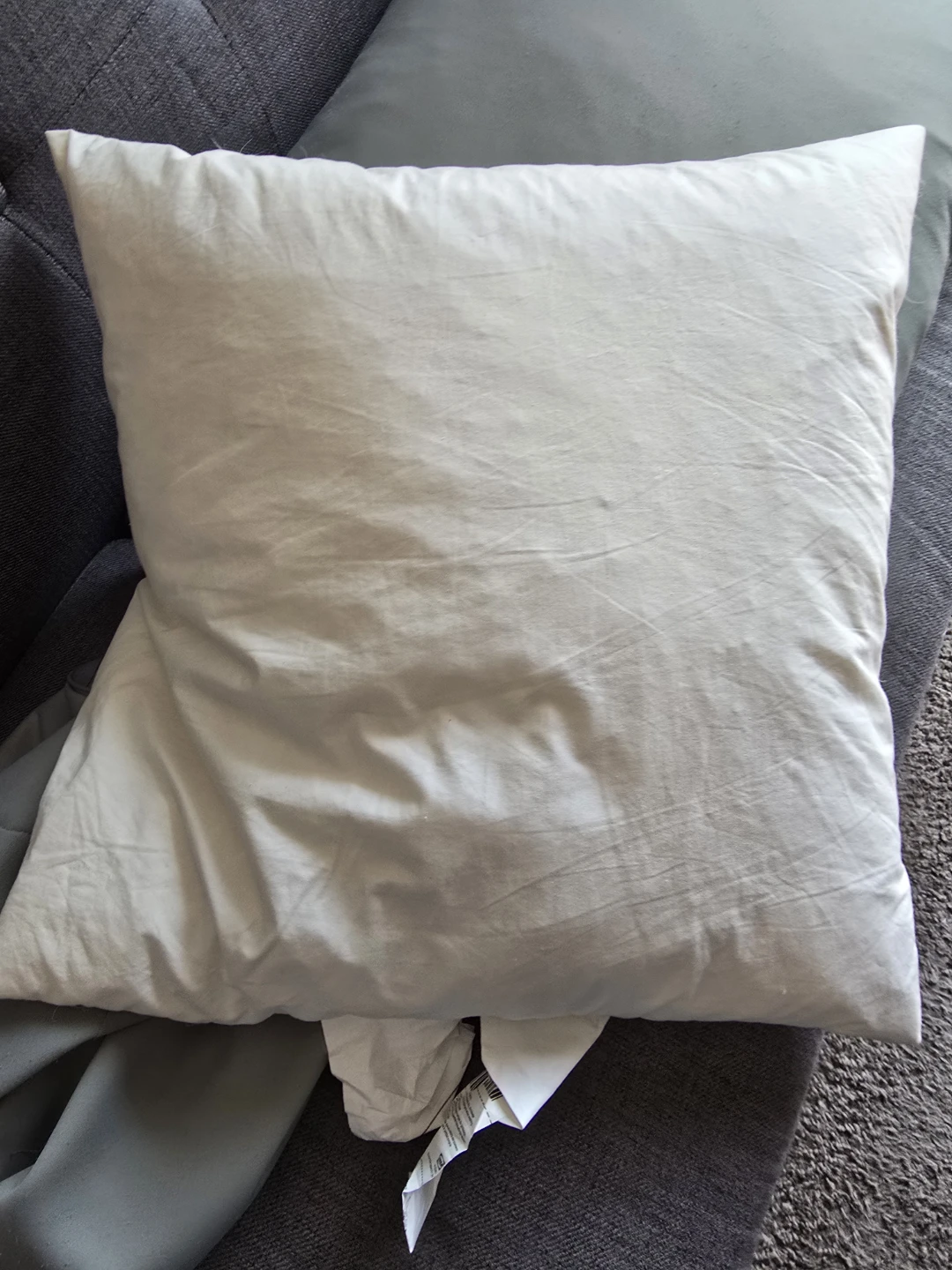 PUCKELMAL Cushion cover and FJÄDRAR inner cushion - photo 5