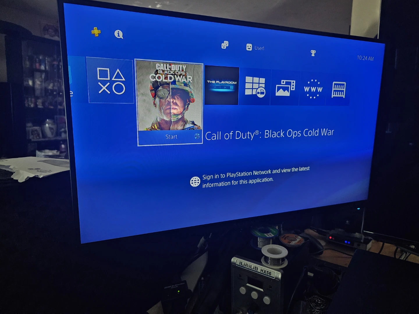 Ps4 slim with game - photo 3