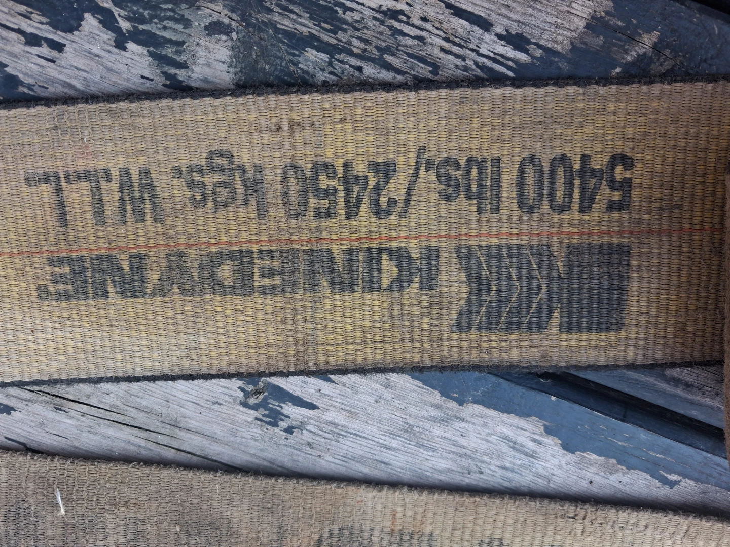 Kinedyne Heavy Duty Cargo Winch Tie-Down Strap 5400lbs - photo 2