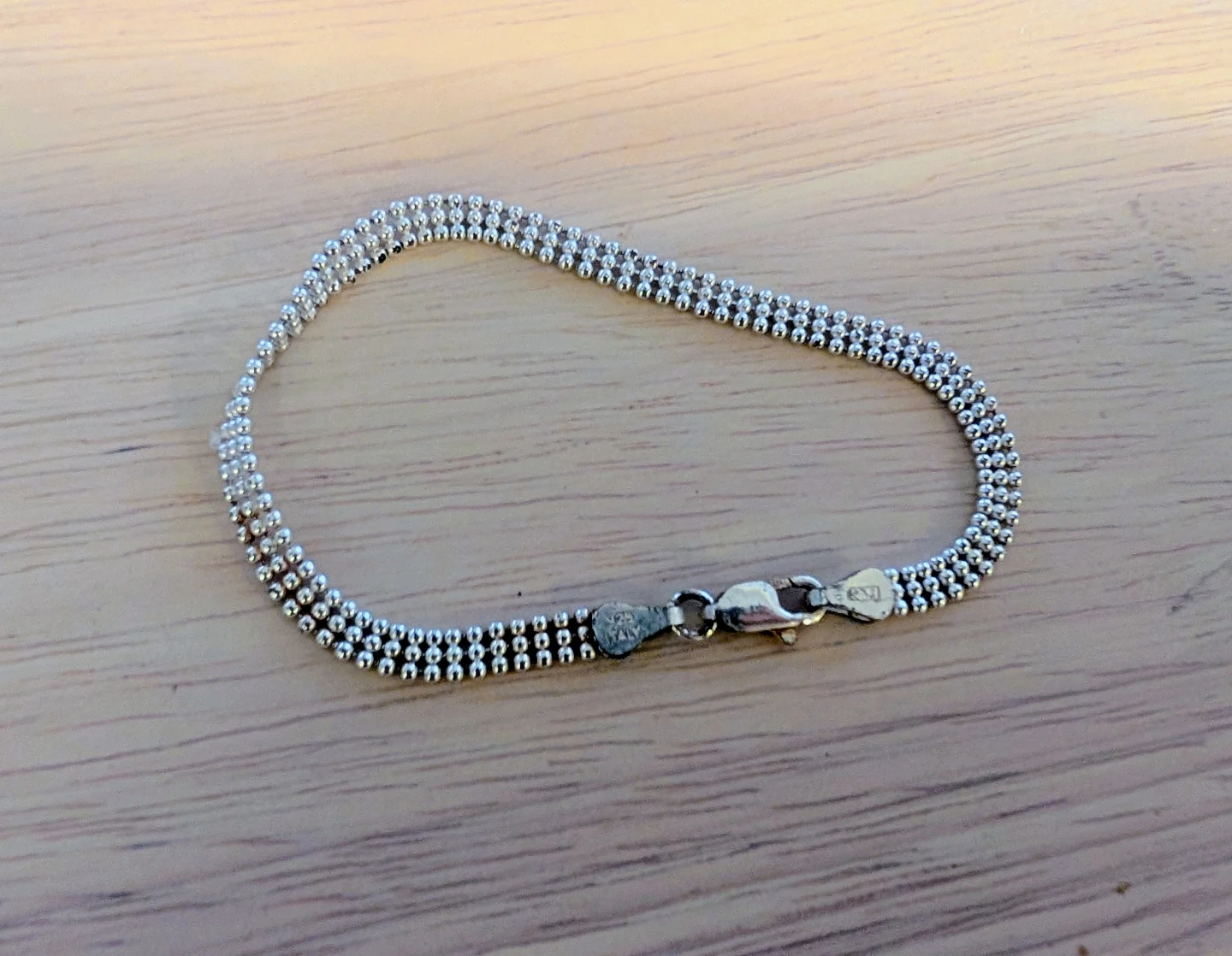 Sterling Silver 925 Italy Bracelet