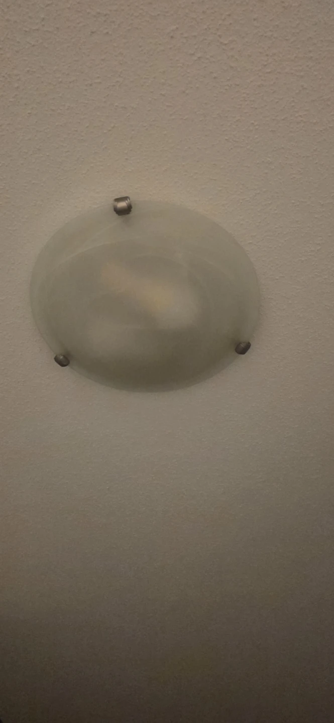 Set of 5 Flush Mount Ceiling Lights with LED Bulbs