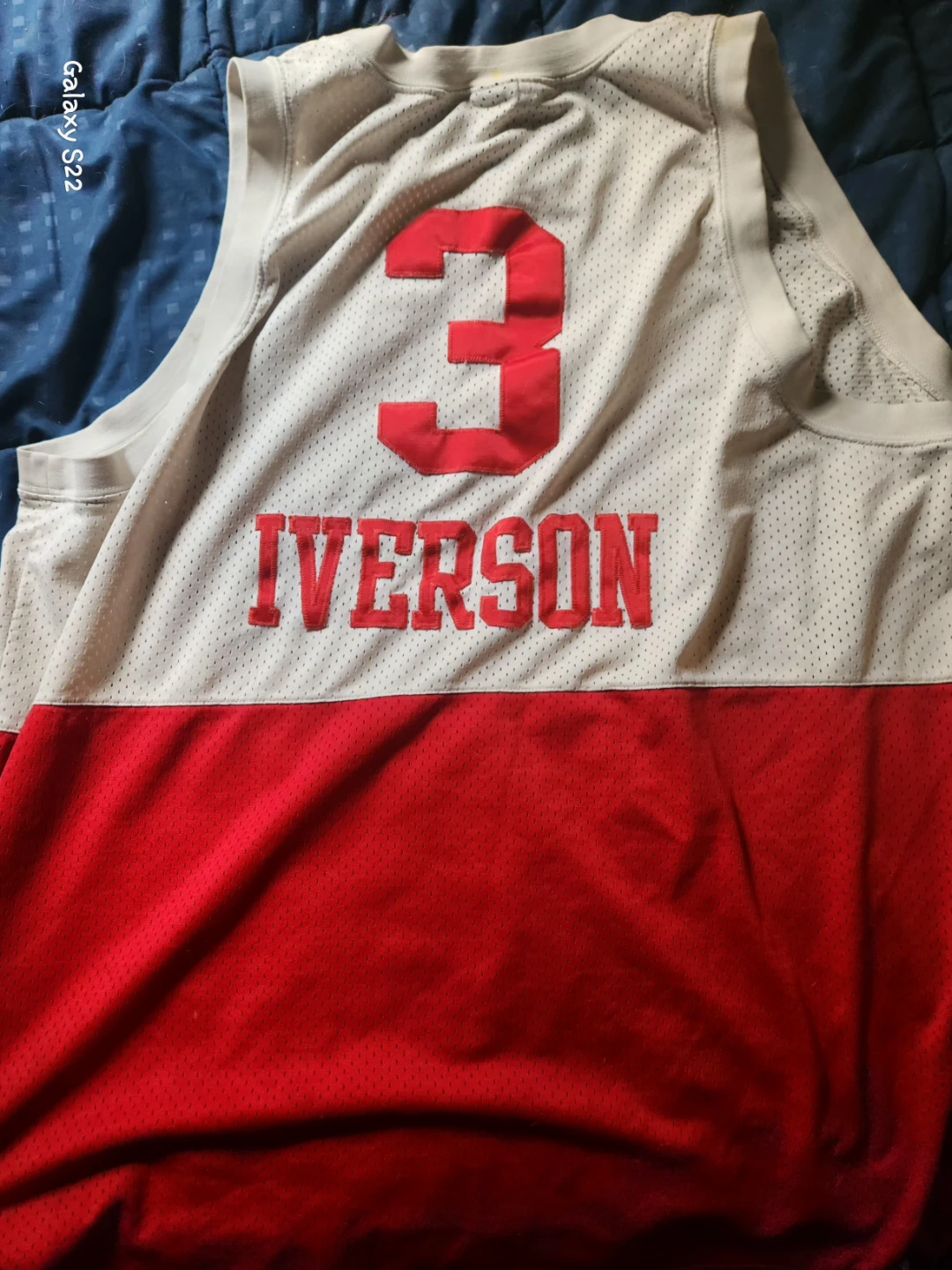 Allen Iverson 3 Philadelphia 76ers Basketball Jersey 4XL