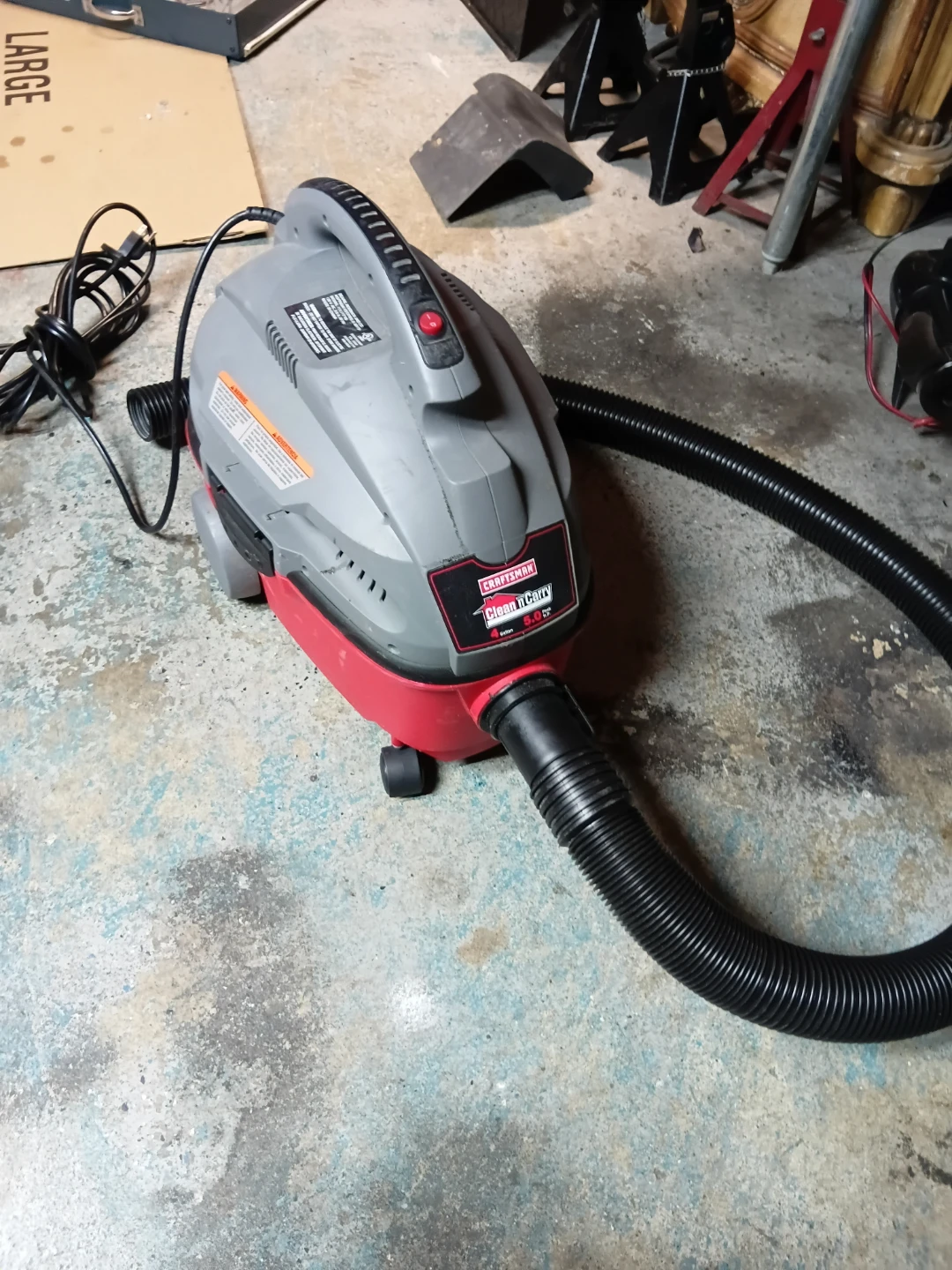Craftsman Clean 'n Carry 5.0 Peak HP Wet/Dry Vac