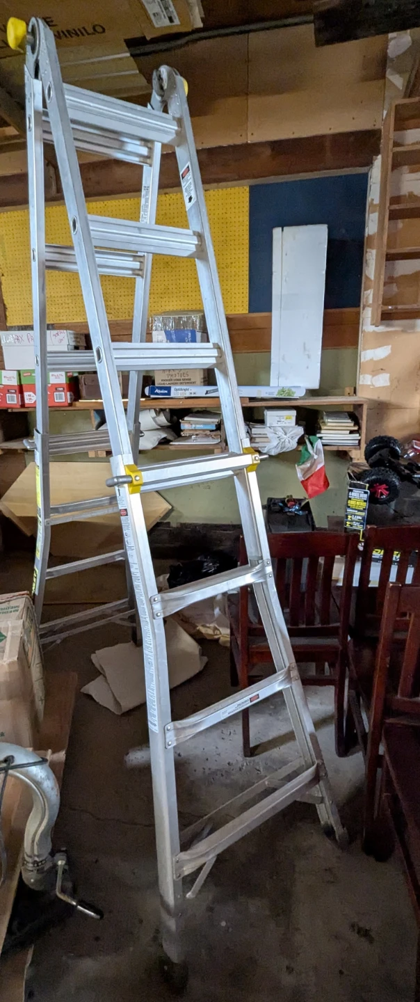 Stanley Aluminum Multi-Position Ladder - photo 2