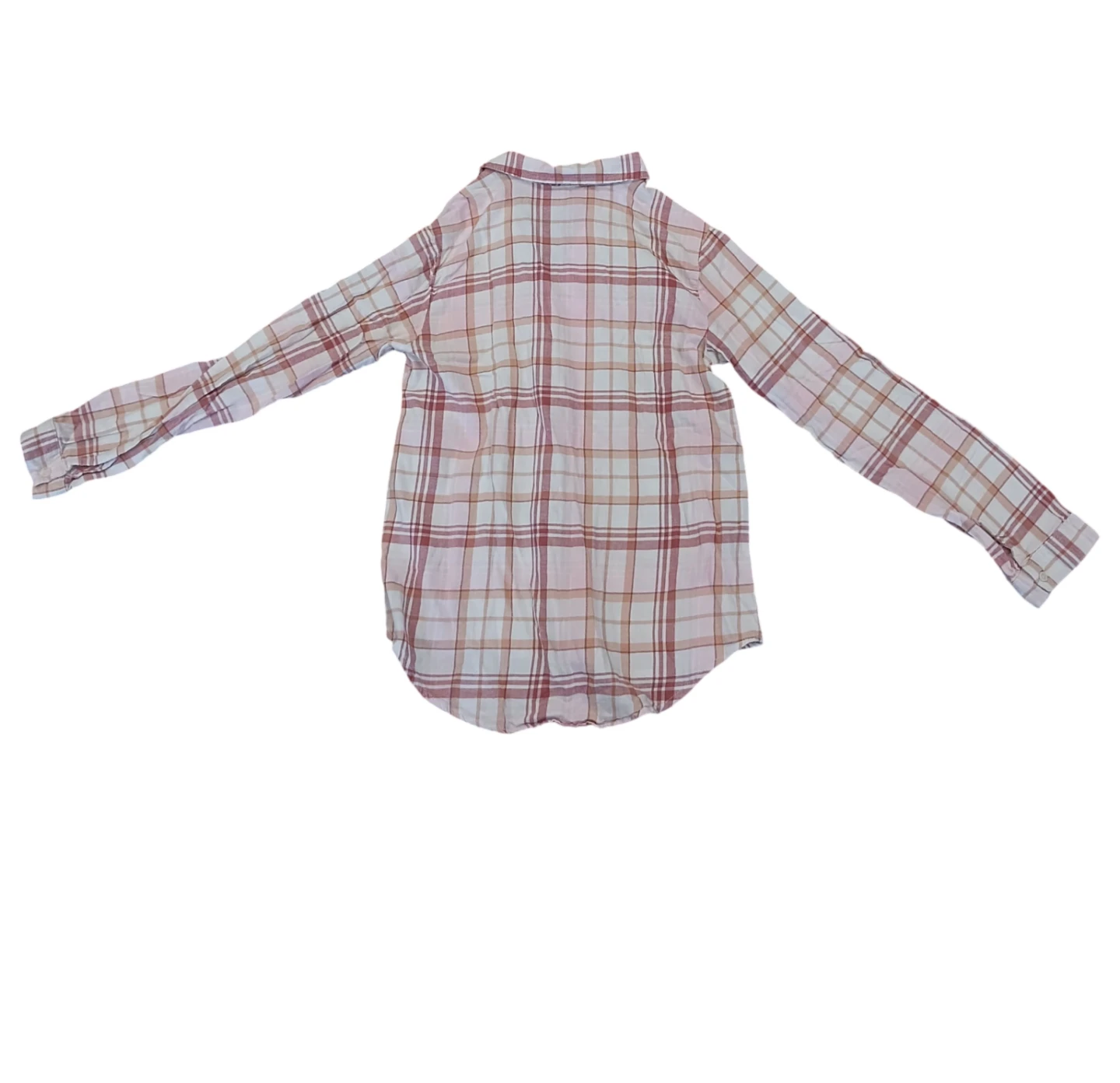 George Girls' Plaid Flannel Shirt - photo 4
