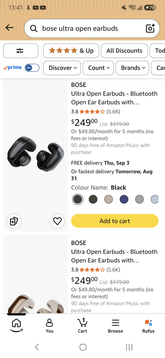 Bose Ultra Open Earbuds - photo 2