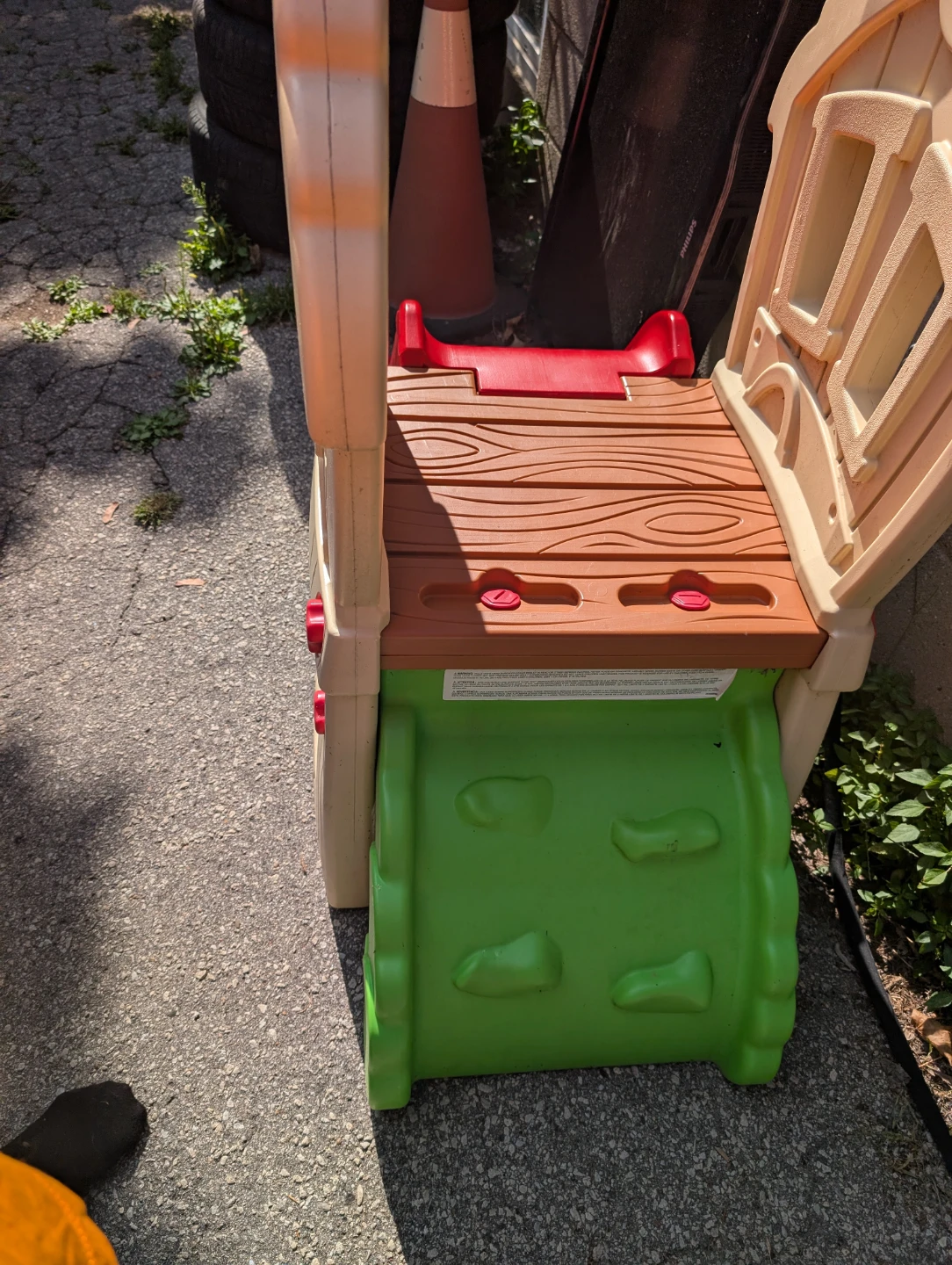 Little Tikes Playhouse Slide and Climber - photo 3