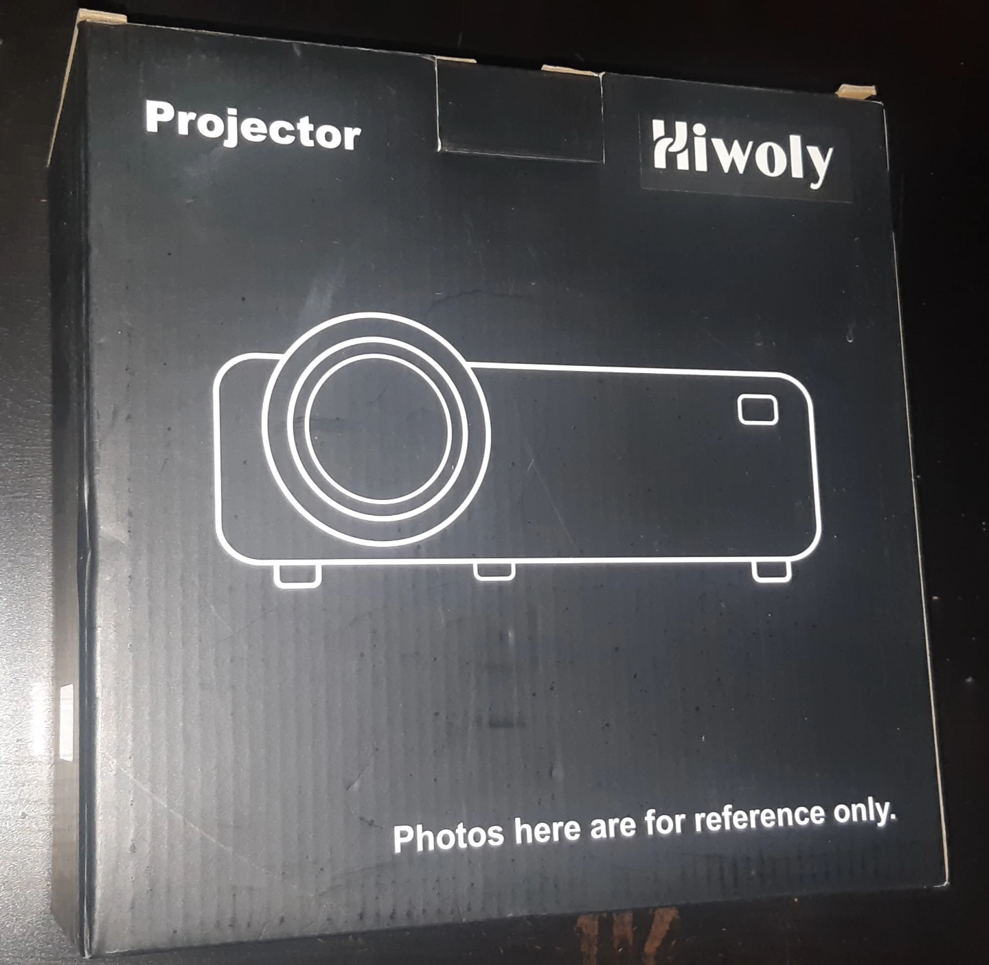 Hiliwoly Portable Projector w/ Screen - photo 5