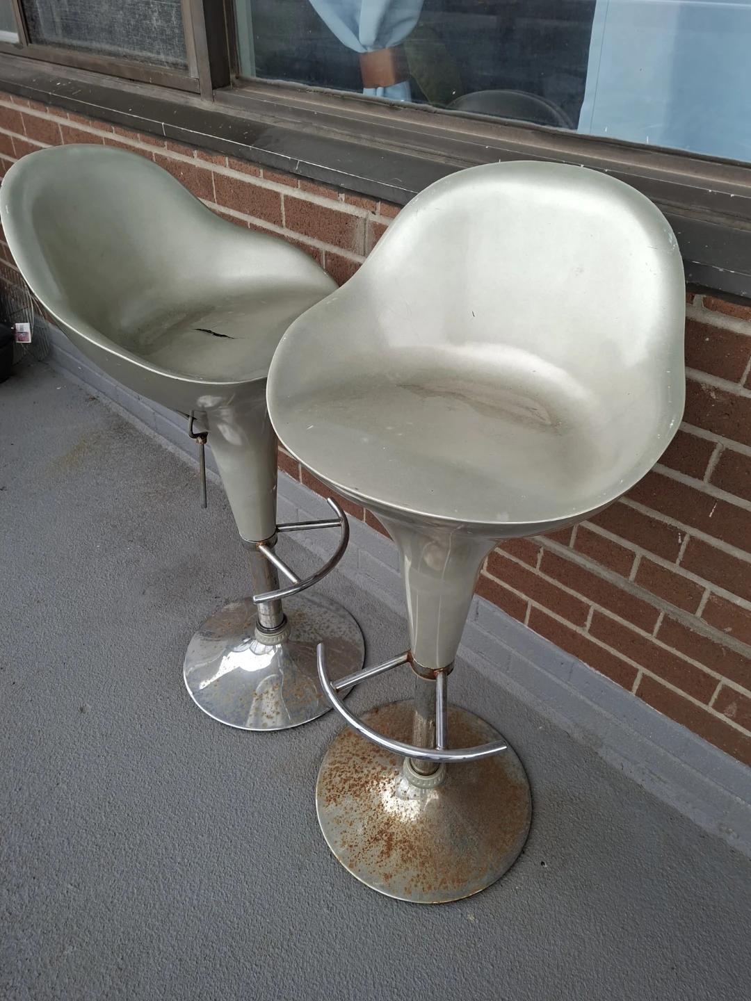 Adjustable Bar Stools - Set of 2 - photo 3