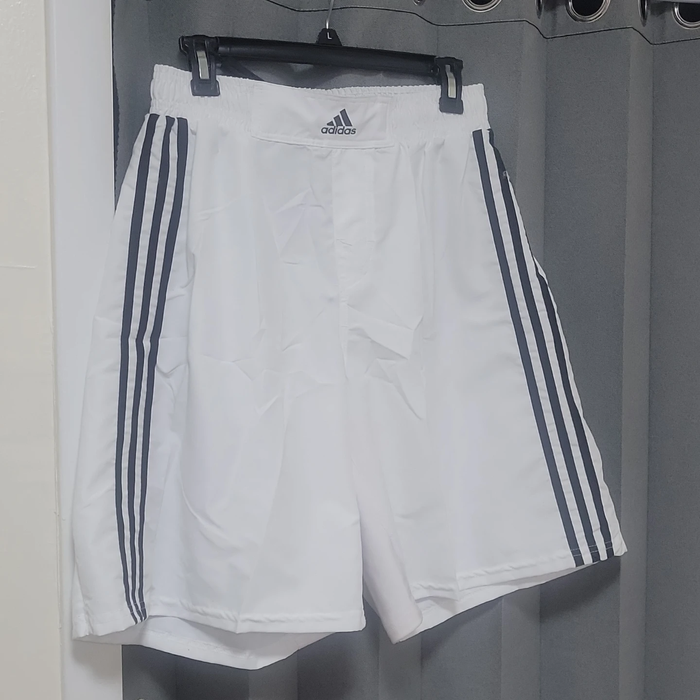 Adidas XL White Martial Arts Shorts - photo 3
