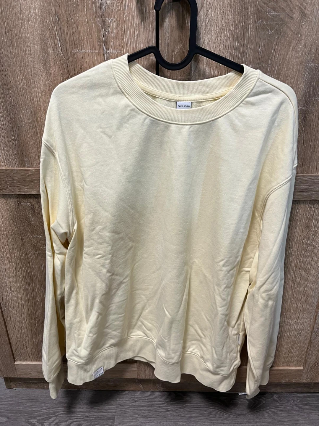 Light Yellow Crewneck Sweatshirt