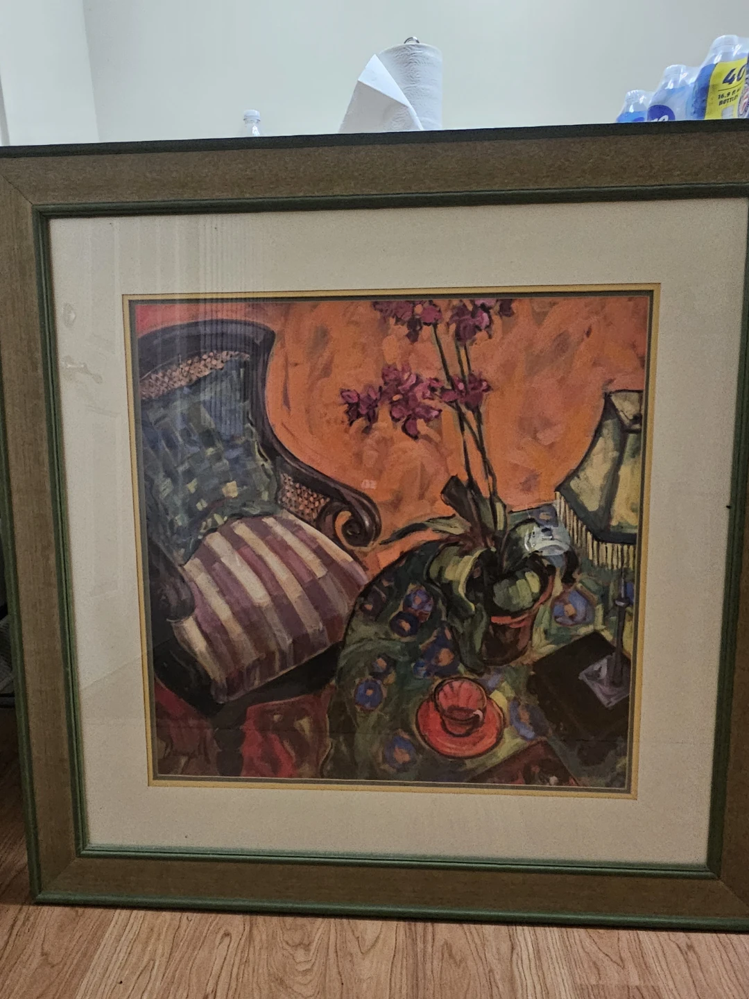 L'HEURE DE THE Art Print by Dougall - 32 x 32