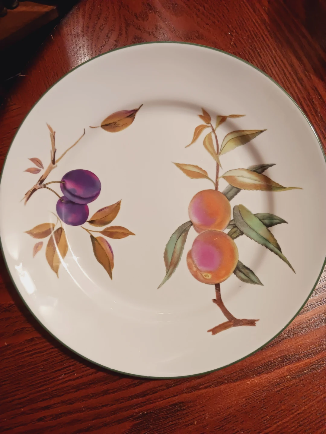 Royal Worcester Evesham Vale Fruit Dinner Plate - photo 2
