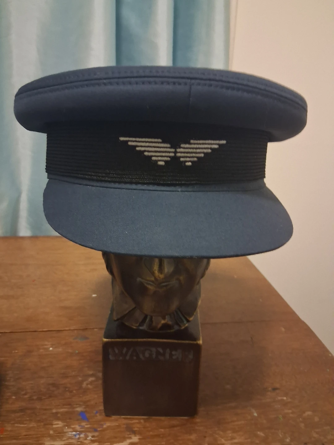 Dark Blue Officer's Cap Pilots Service Cap Small 53cm - photo 2