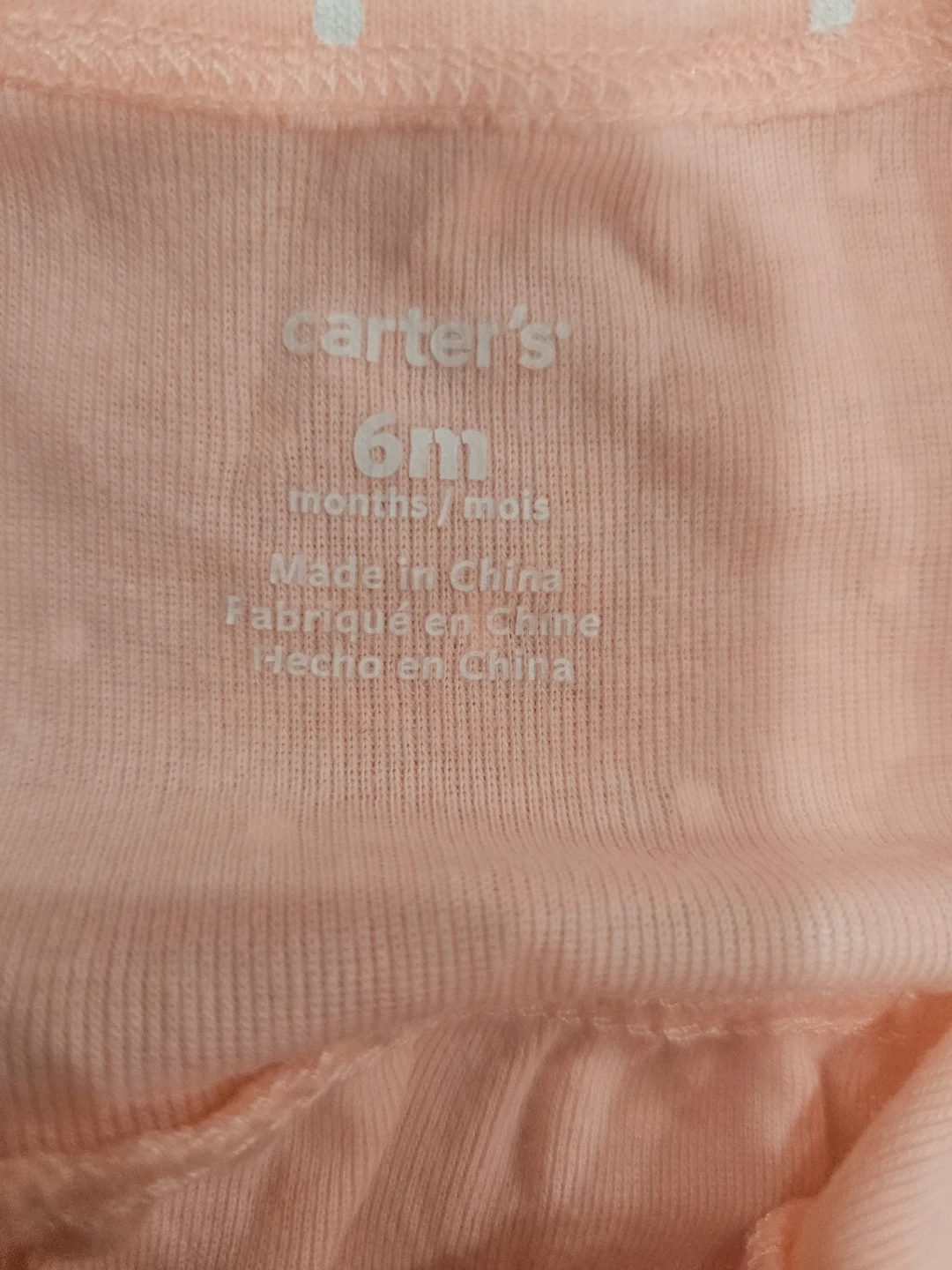 Carter's Pink Polka Dot Baby Rompers - photo 4