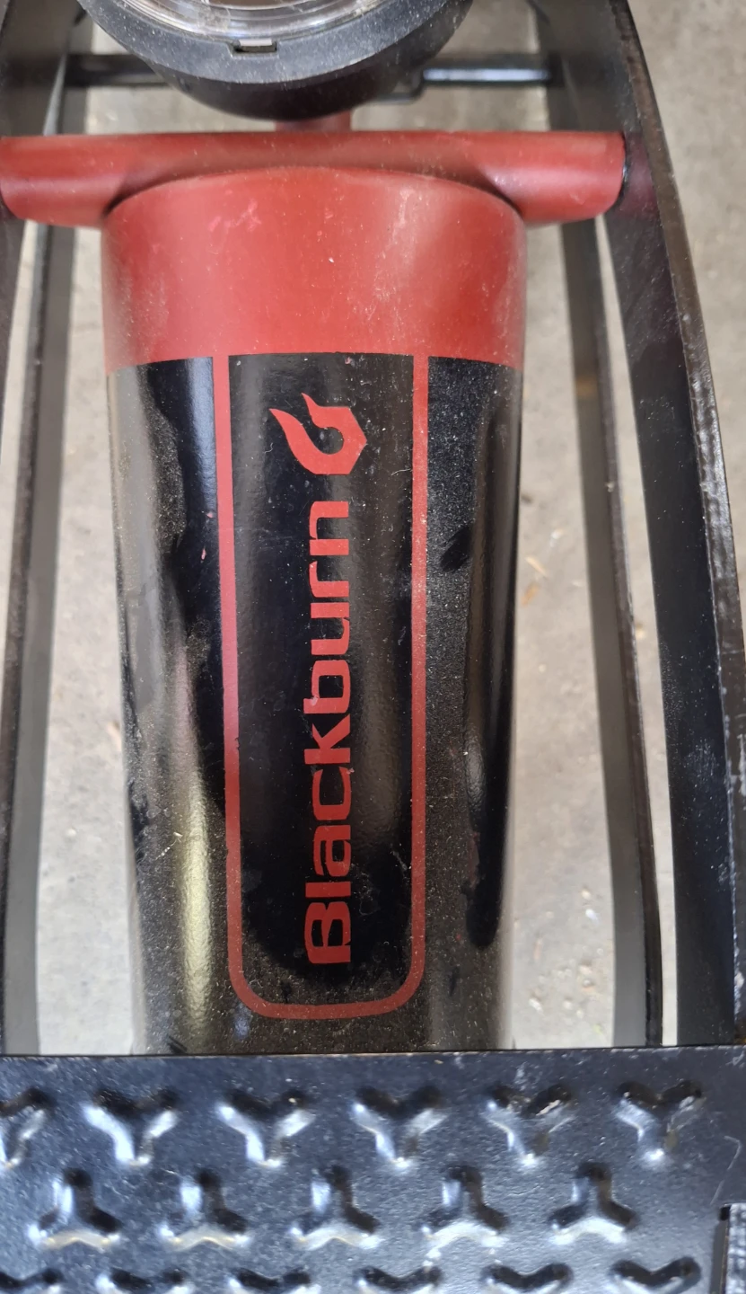 Foot pump for inflating tires or toys