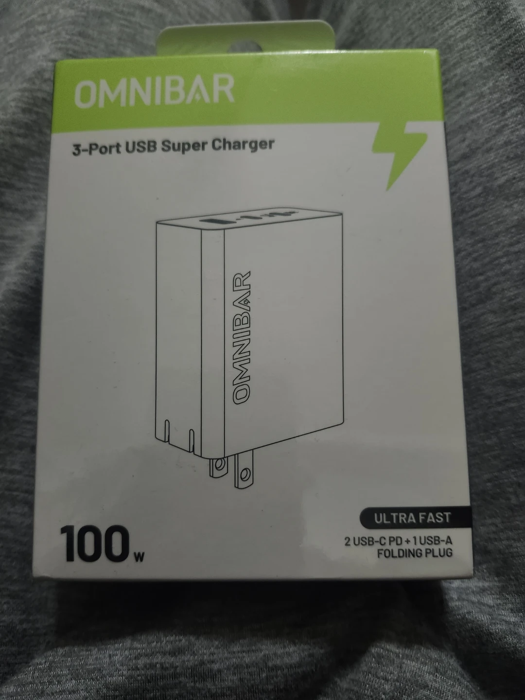 Omnibar 100W 3-Port USB Super Charger
