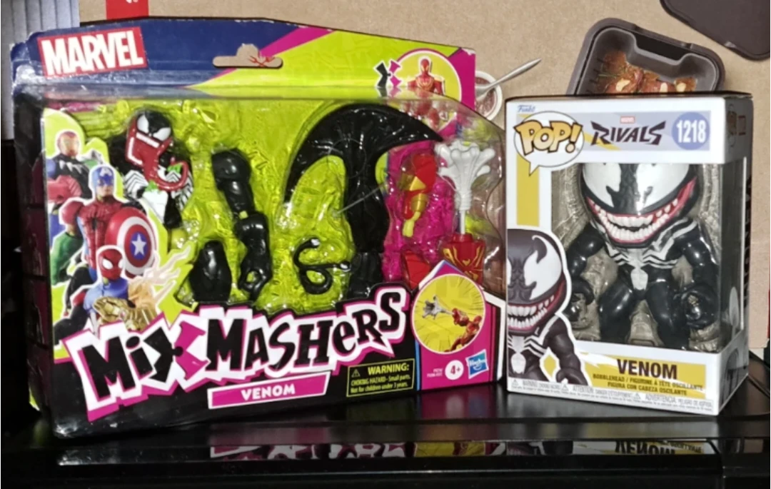 MARVEL HASBRO/ FUNKO, VENOM FIGURE & MIX MASHERS SET!!