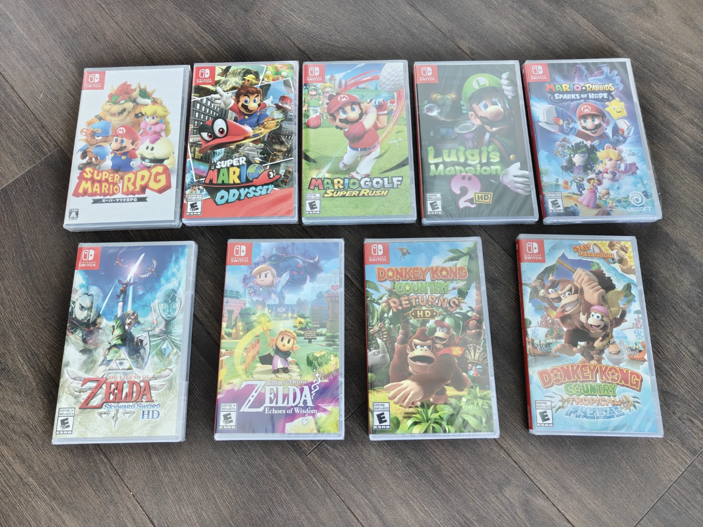 Nintendo Switch / Switch 2 games (new, sealed)