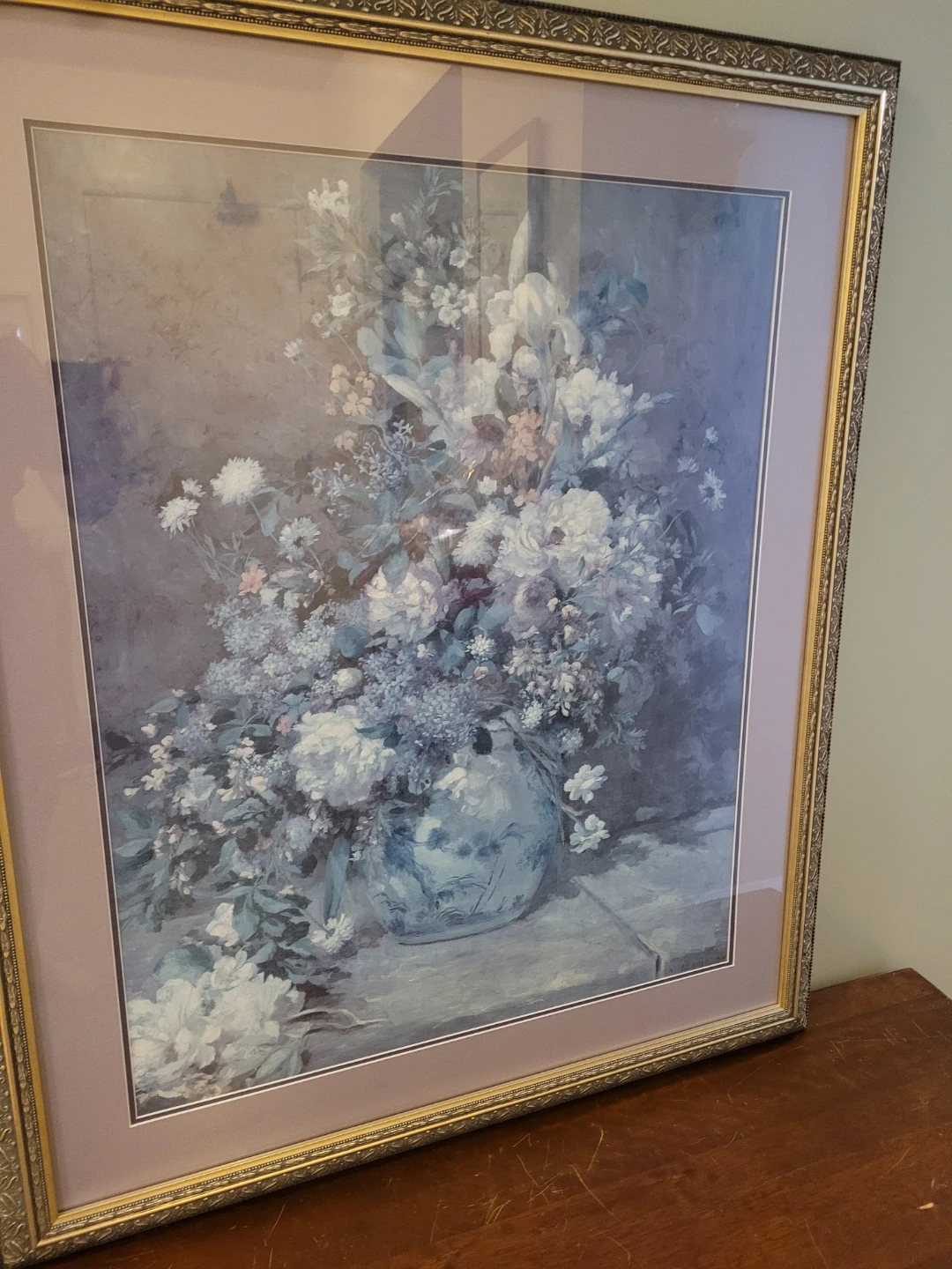 Framed Floral Art Print