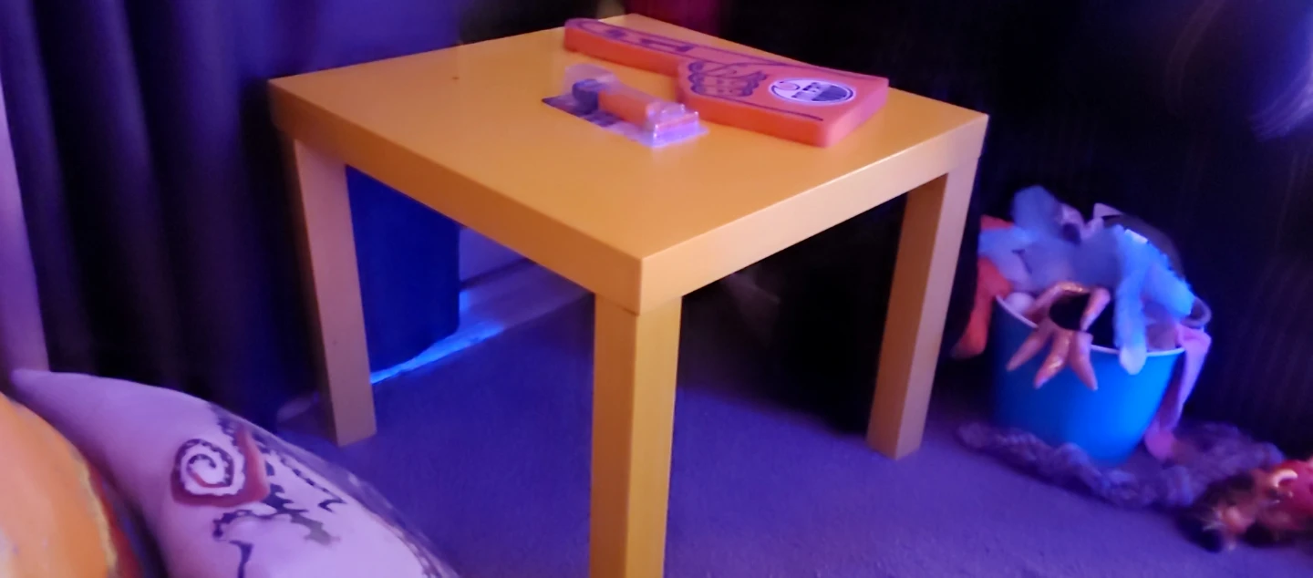 Yellow Side Table